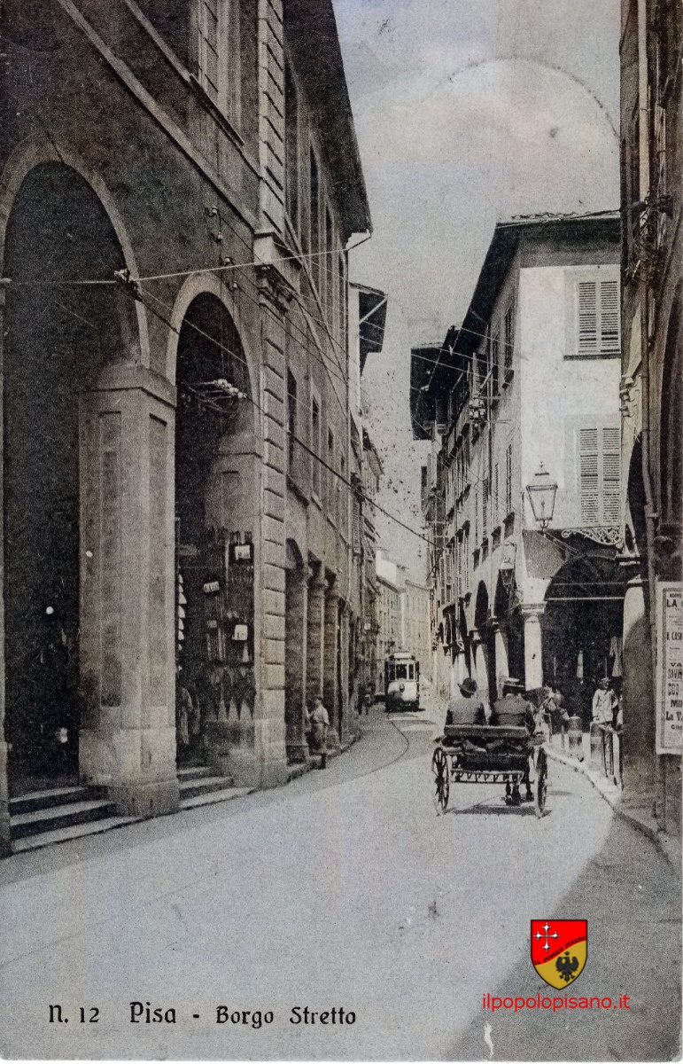 Borgo stretto Pisa